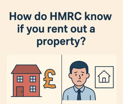 How do HMRC know if you rent out a property