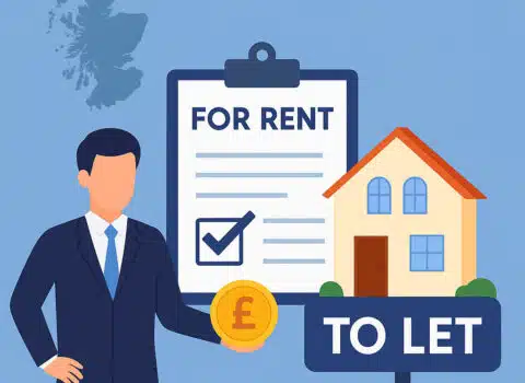 How much do letting agents charge in Scotland?